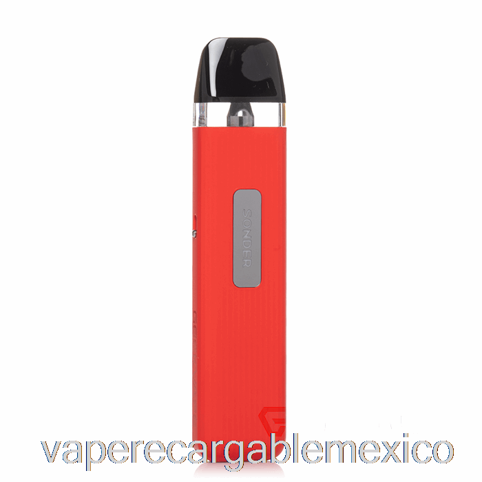 Vape Recargable Geek Vape Sonder Q 20w Pod Kit Rojo